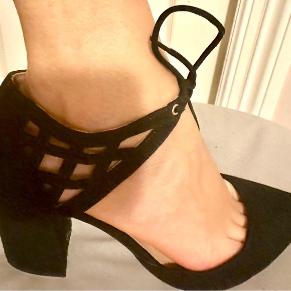 Free People Black Suade Pumps - Picture 6 of 7